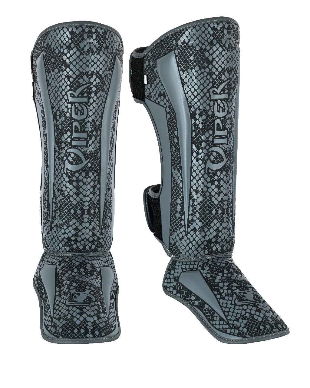 Viper Shin Instep Pads MMA Leg Foot Guards Muay Thai Kick Boxing Guard Protector