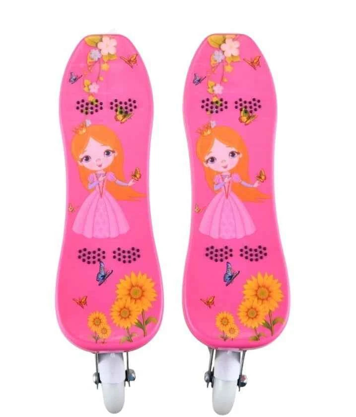 VIPER Pink Kids Scooter | 3 Wheel Foldable Adjustable Toddler Scooter with Light Up Wheels