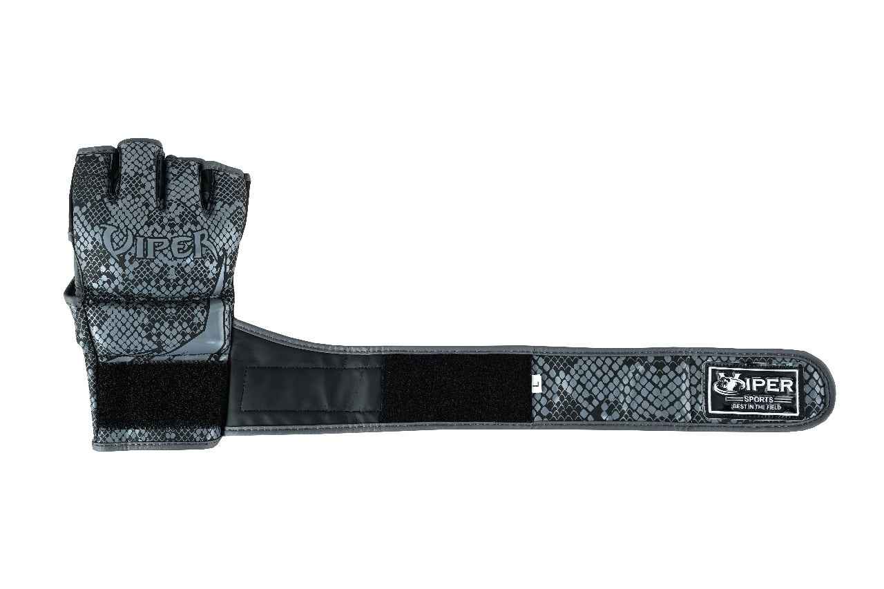 VIPER Premium Snakeskin Combat Gloves | MMA Kickboxing Muay Thai
