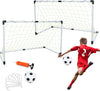 VIPER Football Goals for Indoor/Outdoor for Children With Pump