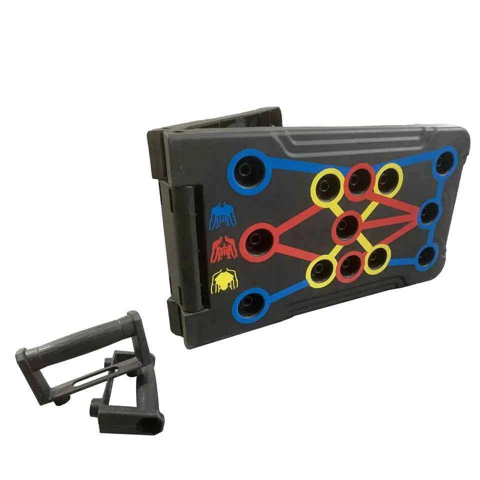 VIPER Foldable Push Up Board -14 In 1 Body Building Rack Exercise Tools Workout Push