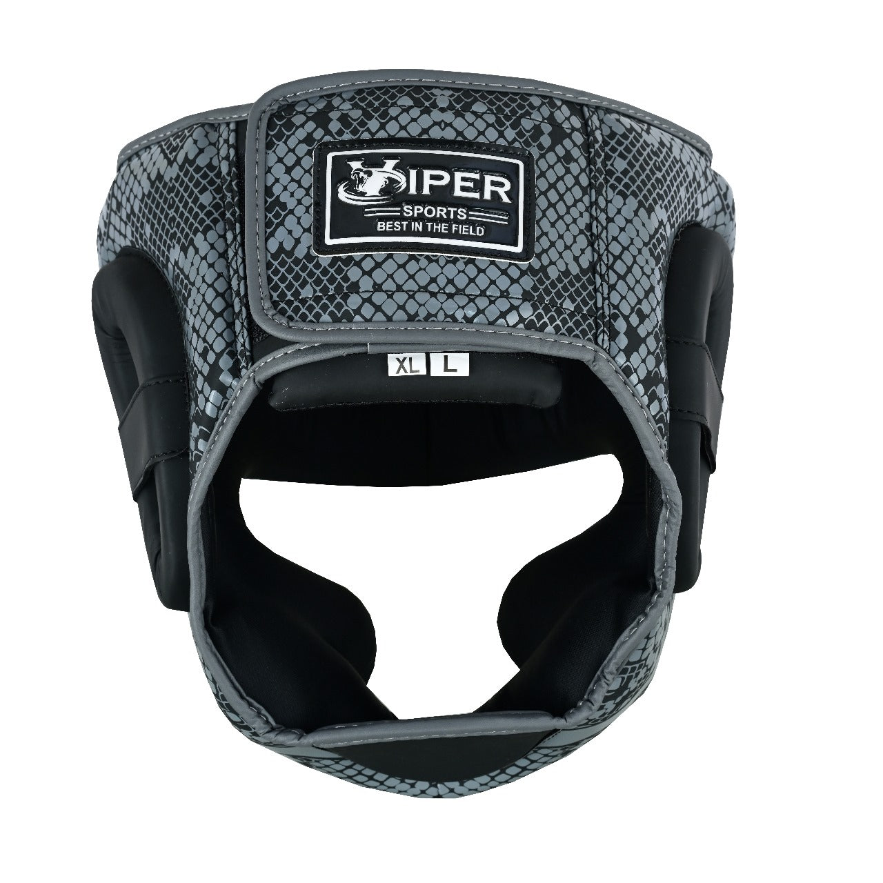 VIPER Snakeskin Boxing Headguard – Full Face Protection Pro Sparring Headgear