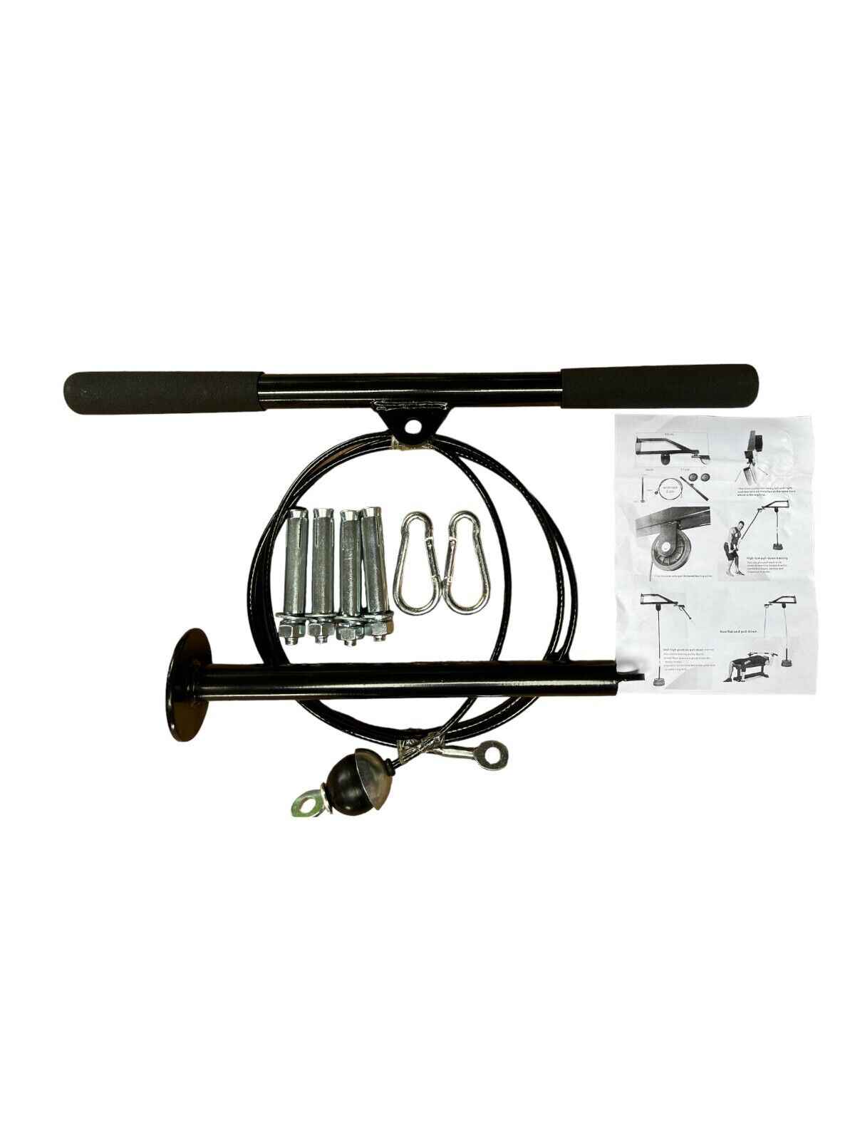 VIPER Wall Mount Cable Pulley Machine | Single Pull Down Weight System