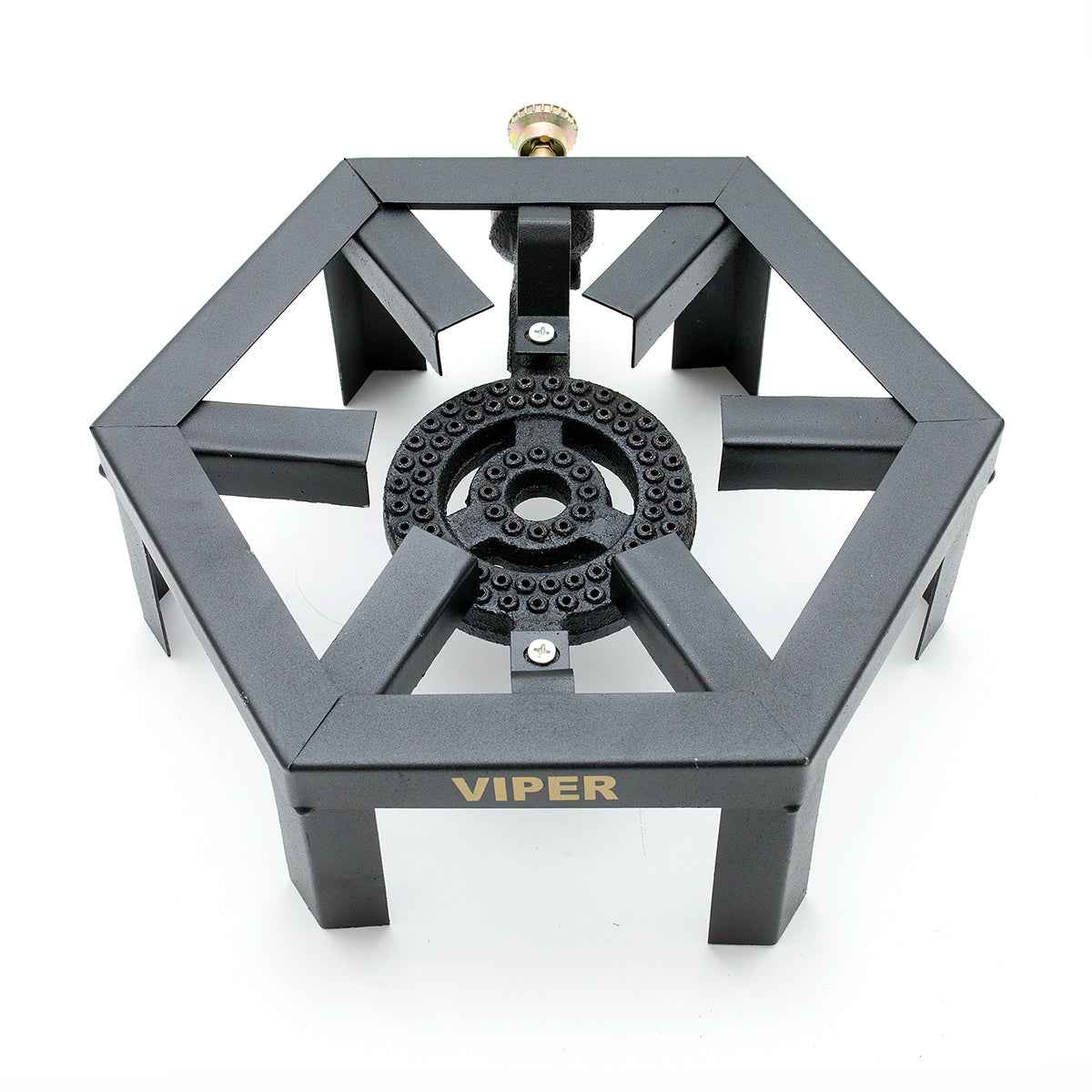 Viper Large Gas Boiling Ring Cast Iron Burner Camping Stove Outdoor Cooker LPG