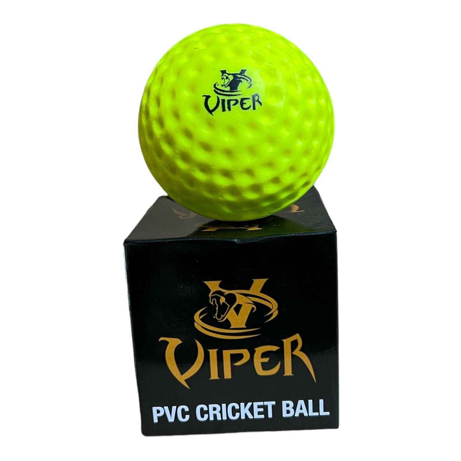 VIPER Bowling Machine Cricket Balls | Hard Wearing PVC Training Balls