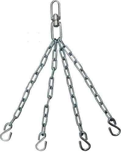 VIPER Heavy Duty Ceiling Hook & 4-Strand Chain | 200KG Boxing Punch Bag Bracket
