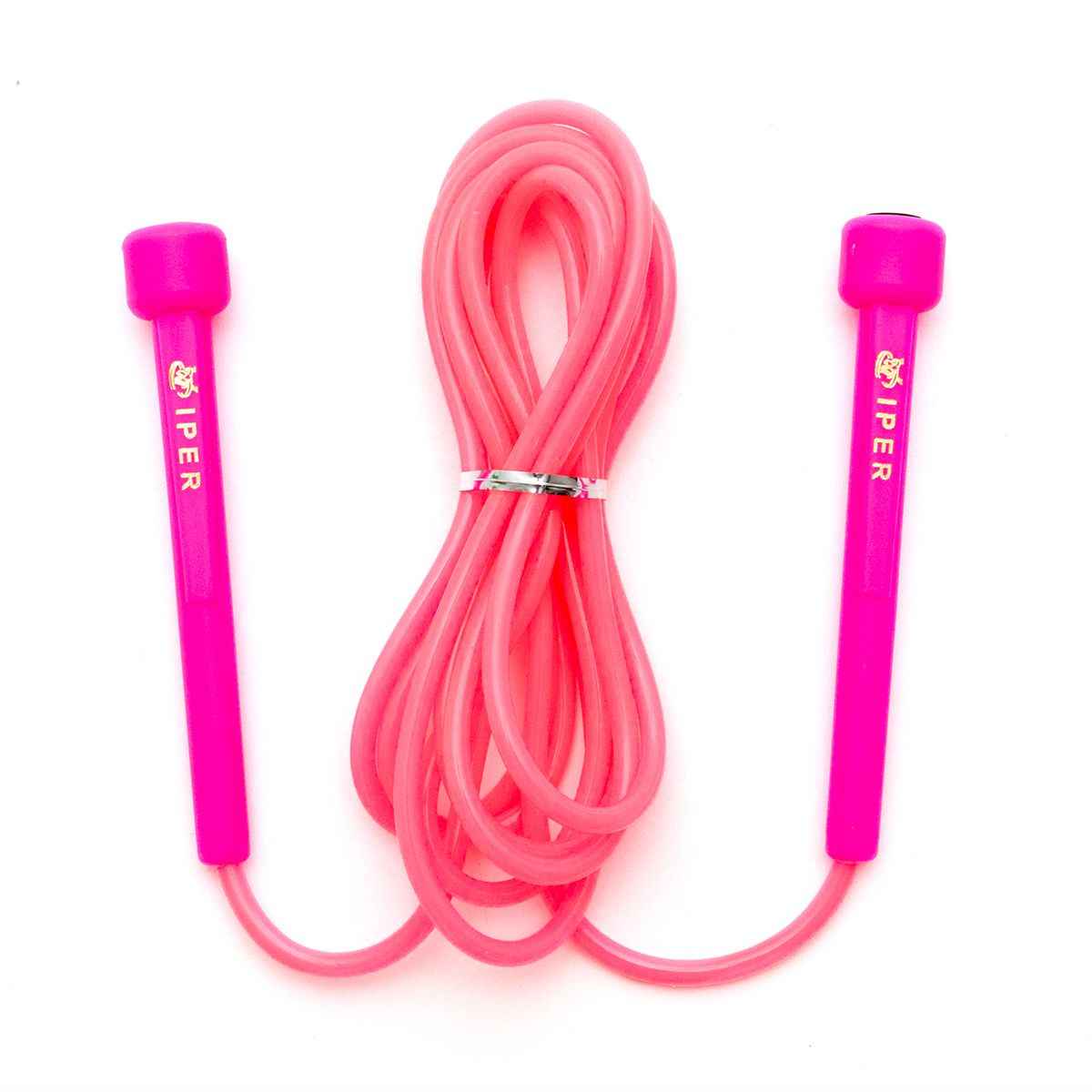 VIPER Pink Skipping Rope | Boxing Fitness Jump Rope Plastic Nylon