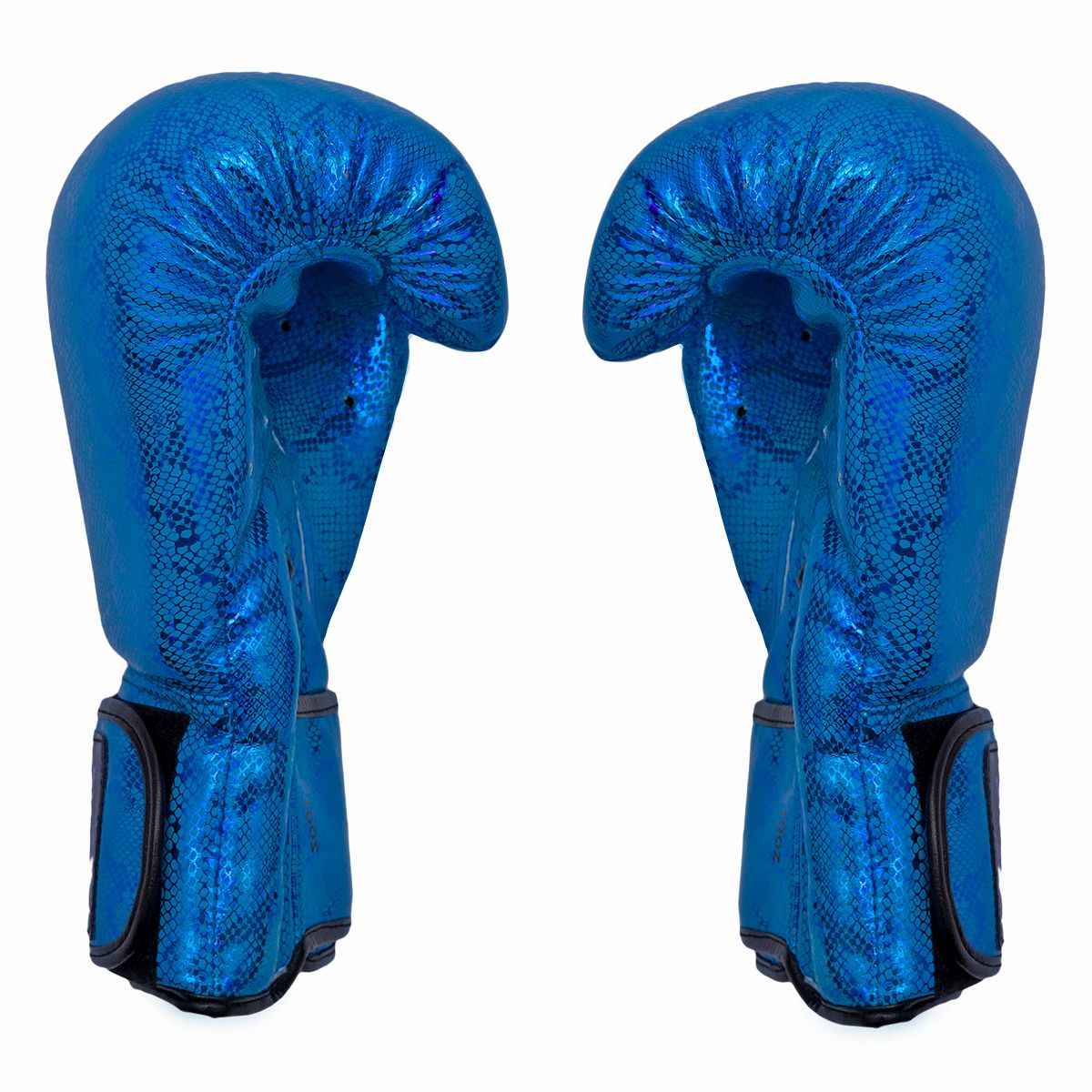 VIPER Leather Boxing Gloves | Blue Adult Sparring Kickboxing Muay Thai