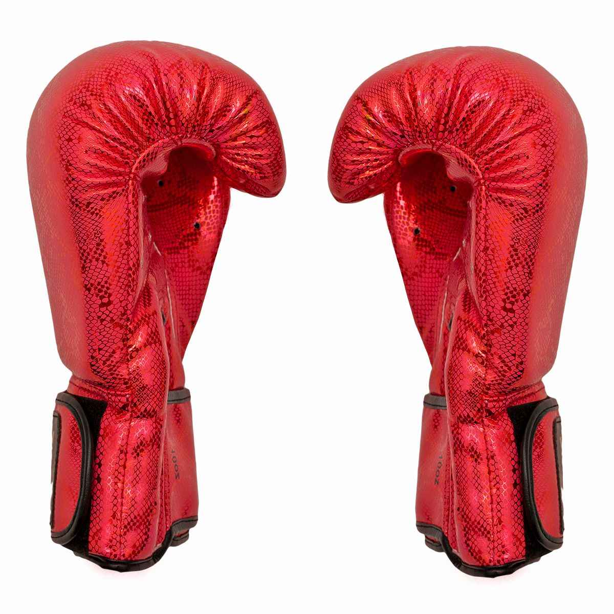VIPER Leather Boxing Gloves | Red Adult Sparring Kickboxing Muay Thai