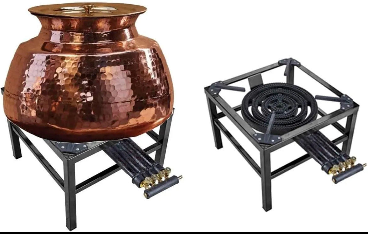 VIPER 20.8KW 4 KEY HEAVY DUTY SINGLE CAST IRON LPG BOILING RING BURNER