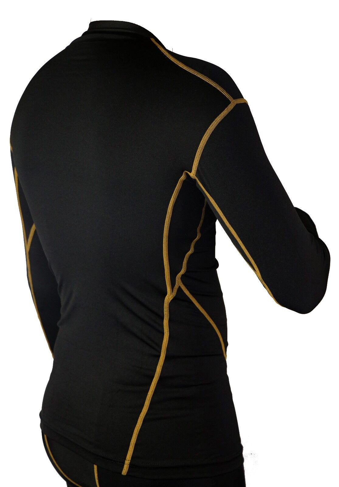 VIPER Men's Long Sleeve Base Layer Compression Athletic Underwear Shirt Tights Top & Shorts Set Set