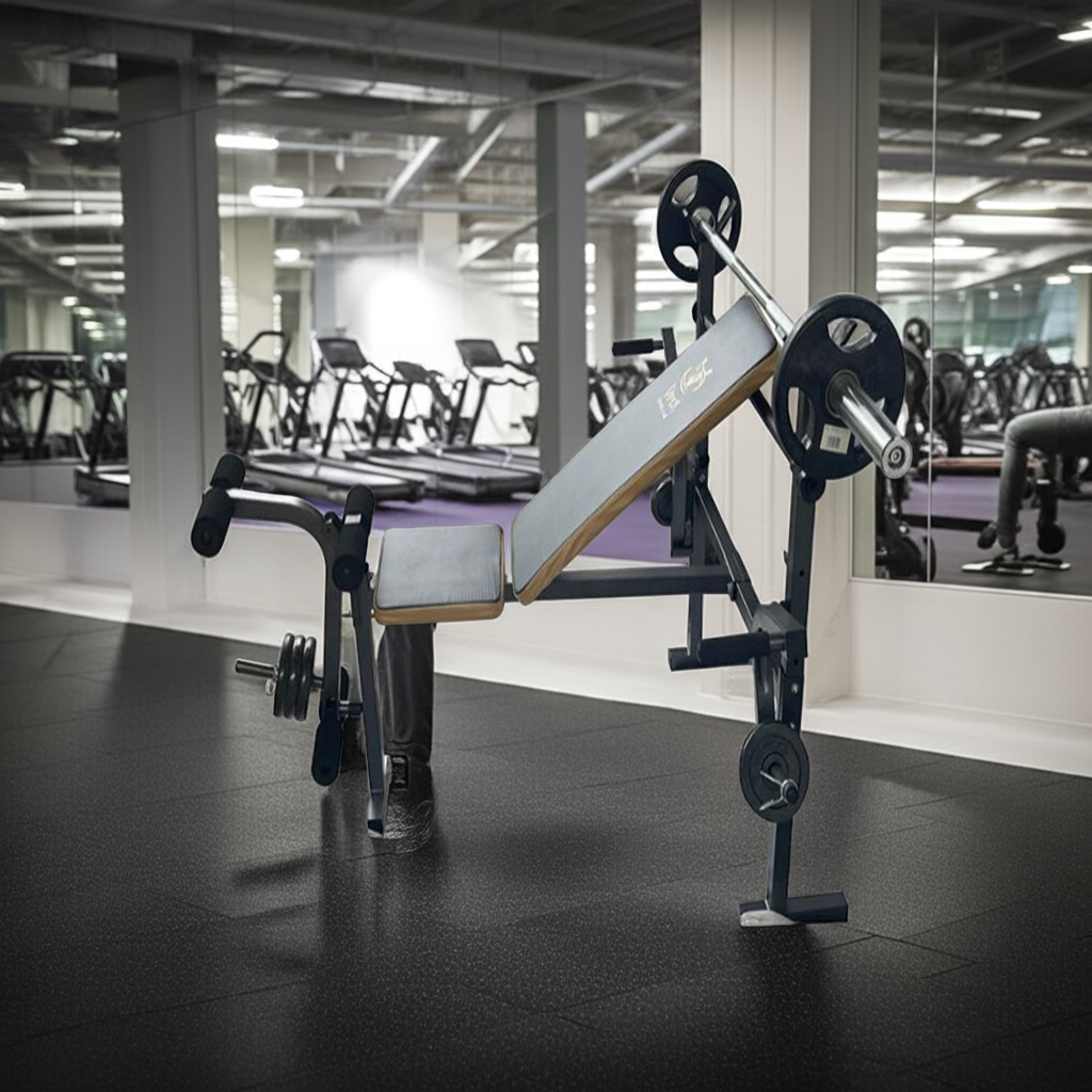 VIPER Weight Lifting Bench Sit Up Folding Home Workout Gym Training Exercise Bench