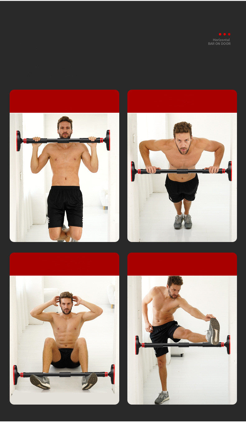 VIPER Fitness Adjustable Pull Up Bar for Doorways *NO SCREWS REQUIRED*