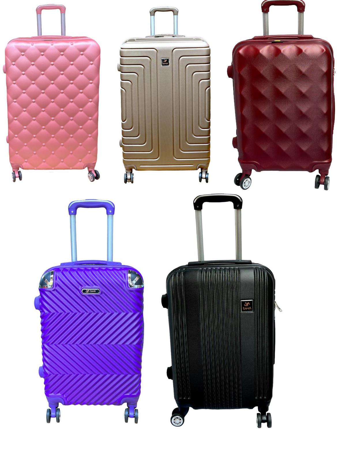 VIPER 4 Wheel Lightweight 20" Cabin Suitcases