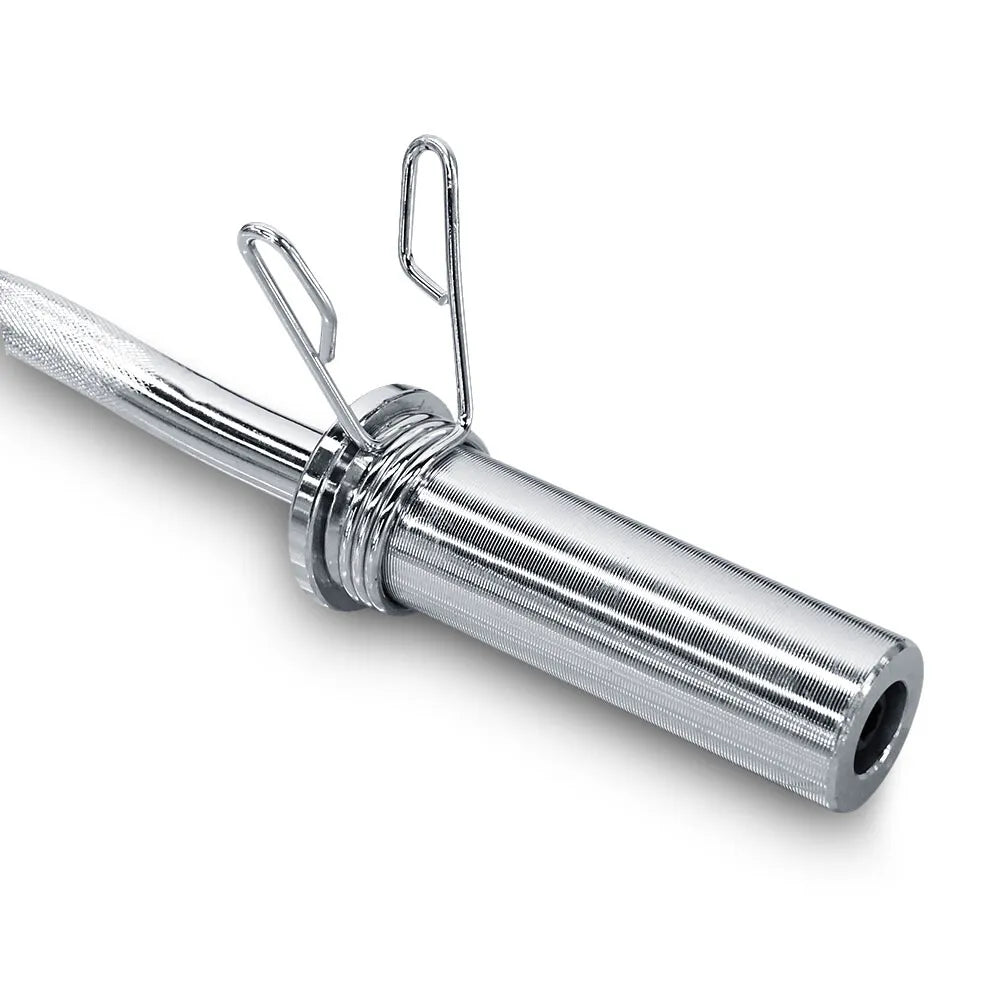 VIPER 4FT Olympic Barbell EZ Curl Bar