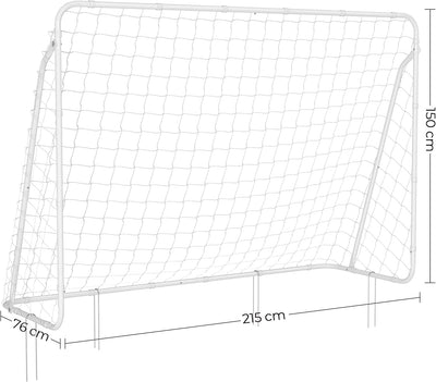 VIPER Football Steel Goal Net (7ft x 5ft)