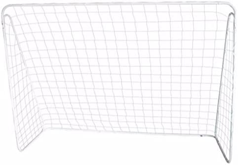 VIPER Football Steel Goal Net 7ft x 5ft Quick & Easy Assembly, Outdoor Garden, Strong Steel Pipes, PE Net, Children's Goal Nets