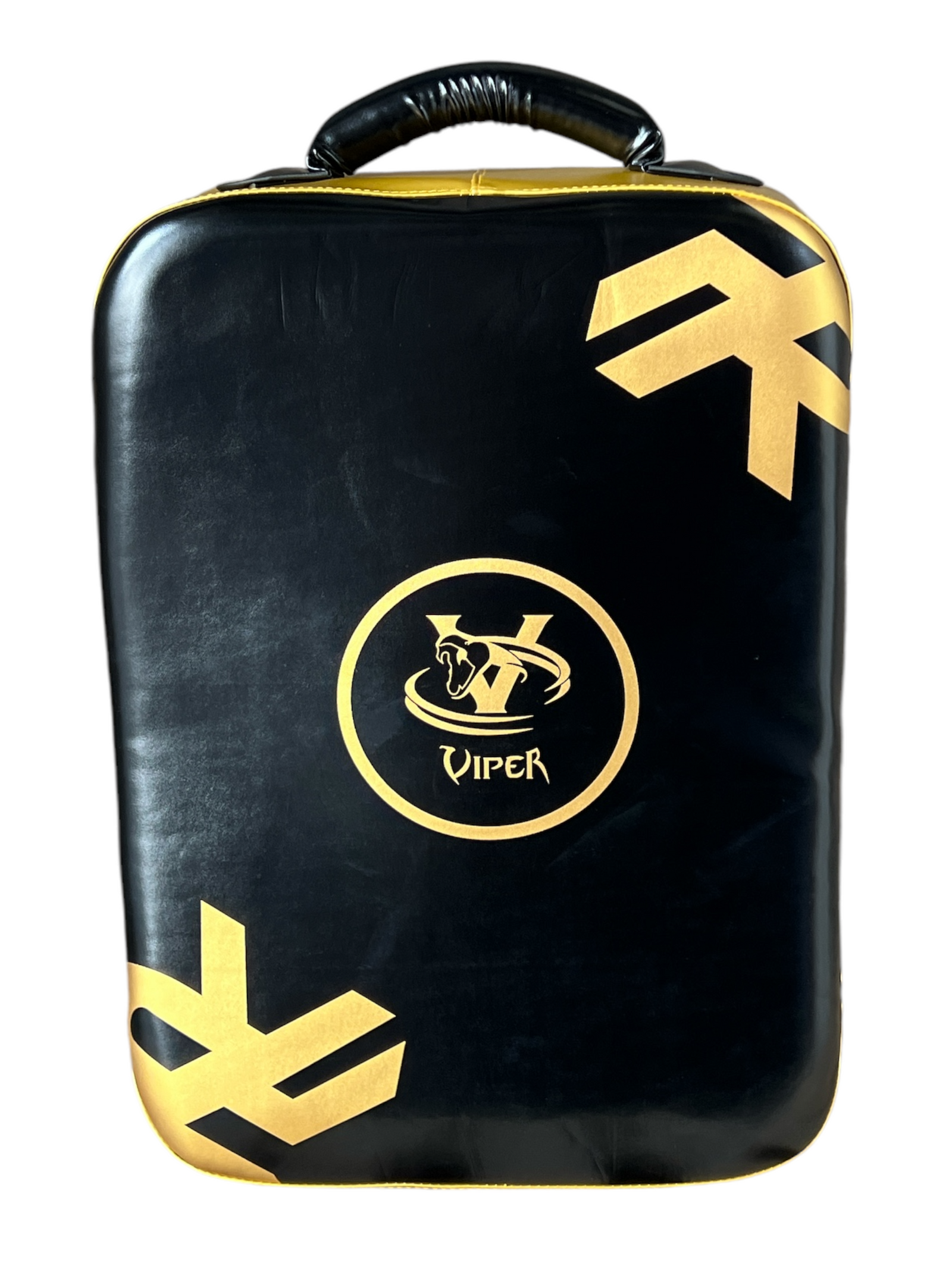 VIPER Muay Thai Pad for Training – Curved Kickboxing Kicking Strike Shield, Coaching Kickboxing, MMA, Martial Arts, Karate, Taekwondo, Punching, Foot, Knee, and Elbow Target