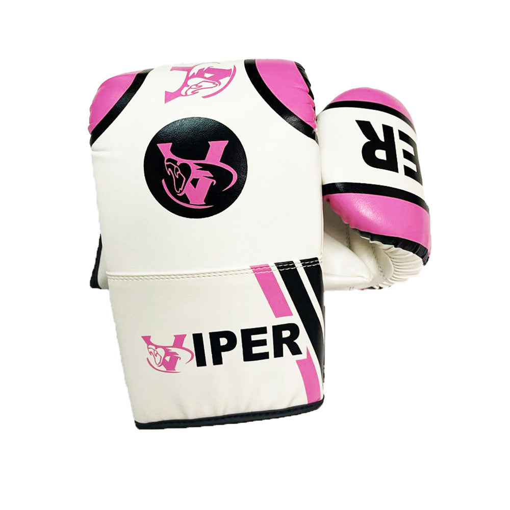 VIPER 4ft Pink Boxing Punch Bag Heavy Filled Set