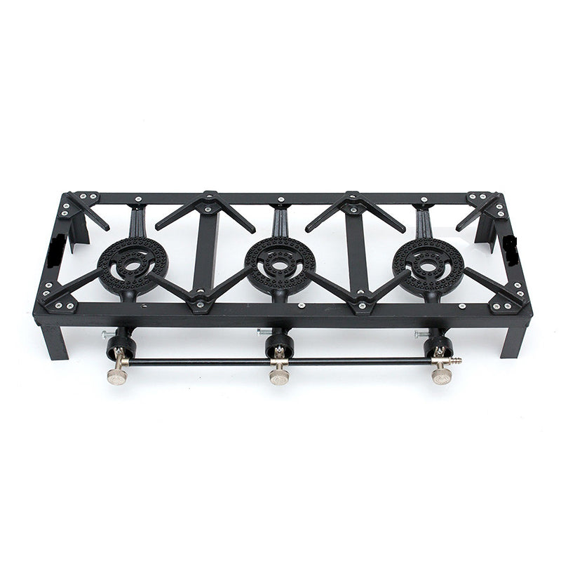 VIPER New Triple Cast Iron Large Gas LPG Burner Cooker Gas Boiling Ring Restaurant Catering Outdoor Cooking Camping 15KW