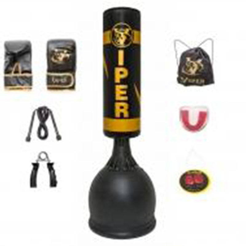 VIPER Free Standing Boxing Punch Bag Kids Kick Boxing Gym Fitness 13pcs
