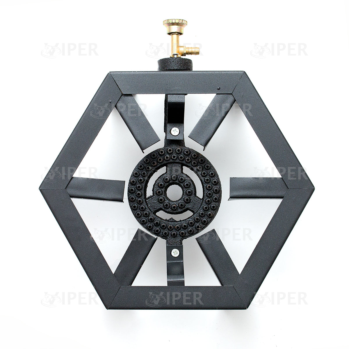 Viper Large Gas Boiling Ring Cast Iron Burner Camping Stove Outdoor Cooker LPG