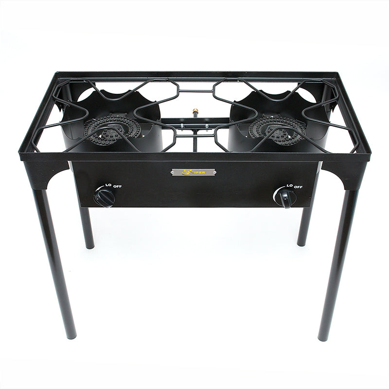 VIPER Double Large LPG Gas Burner Commercial Restaurant Catering Camping High Pressure Stove