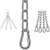 Viper Boxing Punch Bag Hanging Steel 4 way Chain Martial Arts Training Kickboxing Equipment