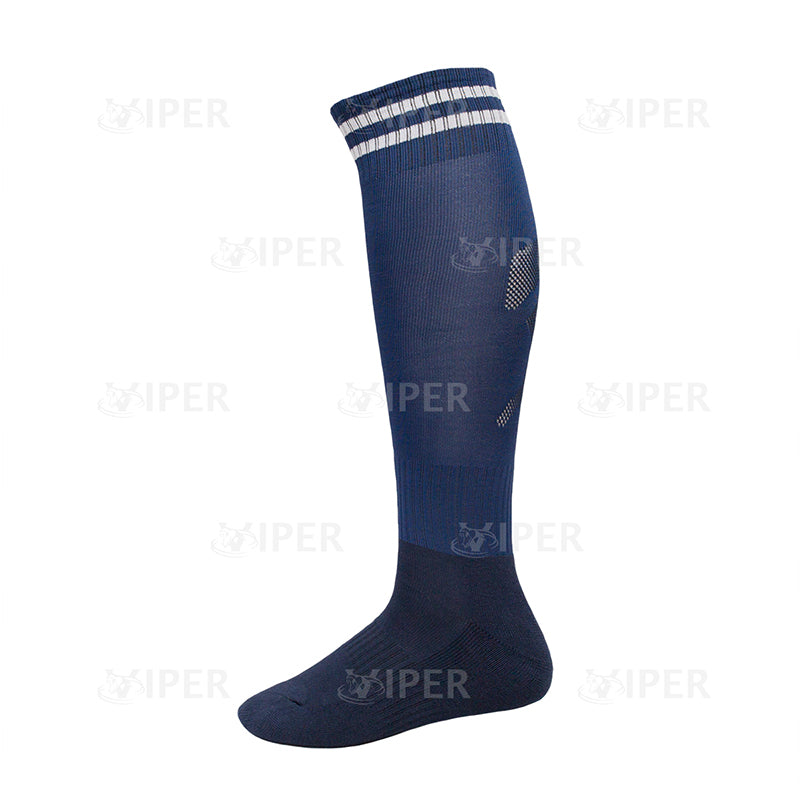 Mens Football Socks Rugby Hockey Soccer Sports Socks Plain Long Size UK 7-11