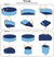VIPER Blue Paddling Pool for Children and Pets Foldable Outdoor Pool 120 x 30cm