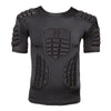 VIPER V-FIT Rugby Shoulder Pads Body Armour Rugby Training Fitness Rugby Head Pads (Full Black)