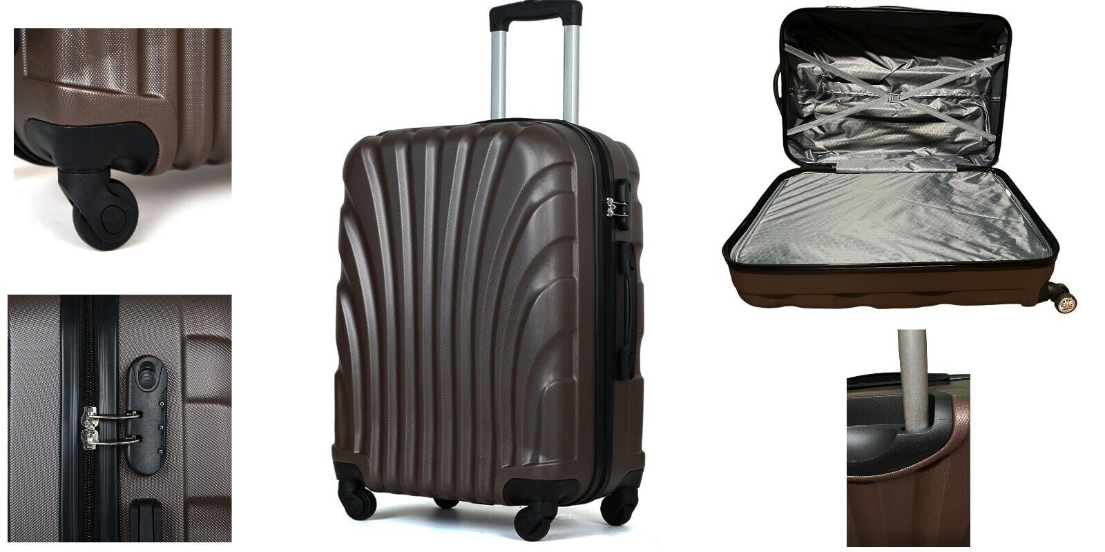 VIPER 4 Wheel Lightweight Suitcases