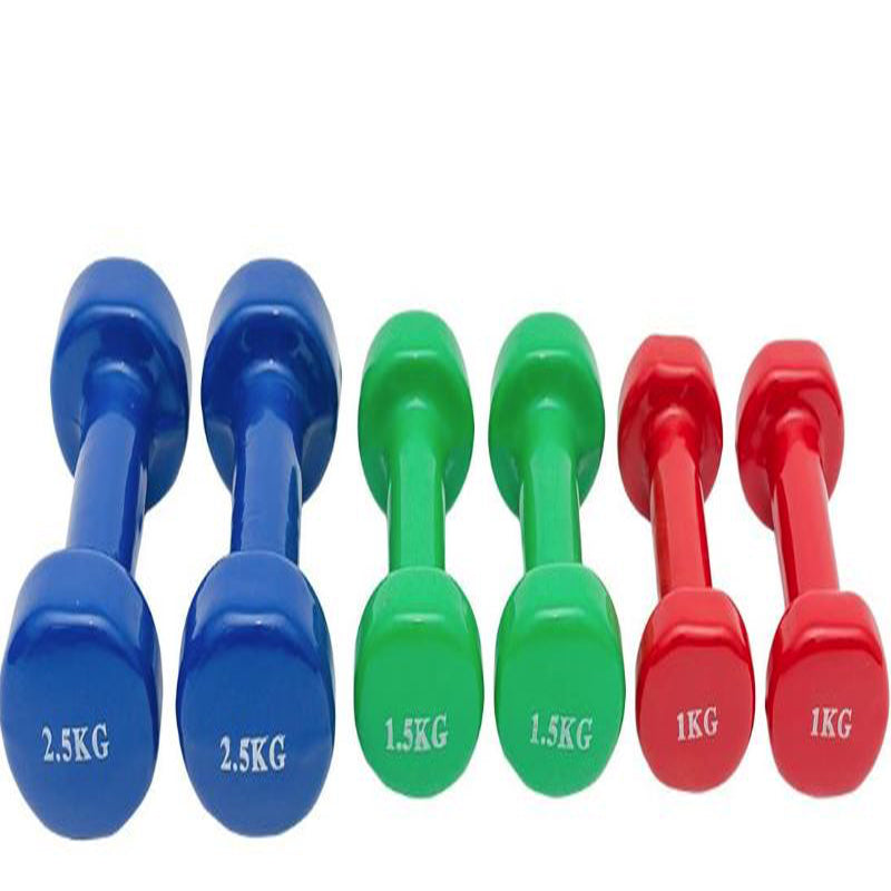 VIPER 10 Kg Dumbbell Weight Set Aerobic Ladies Women Training Workout Gym Fit-bell Strength Training Home Gym Female Vinyl