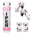 VIPER 4ft Pink Boxing Punch Bag with Bracket Chains gloves