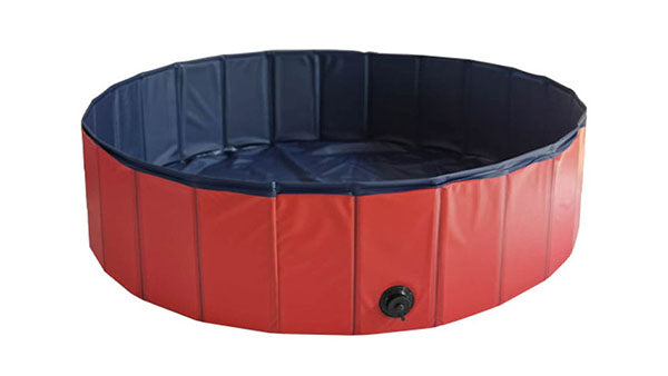 VIPER Red Paddling Pool for Children and Pets