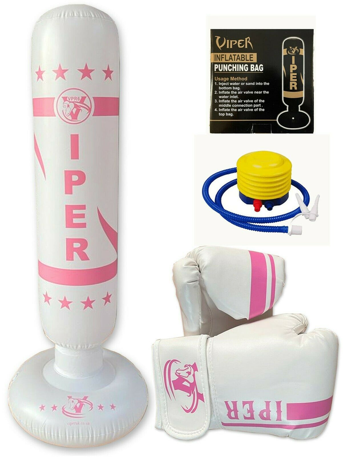 VIPER Free Standing Boxing Inflatable Punching Bag