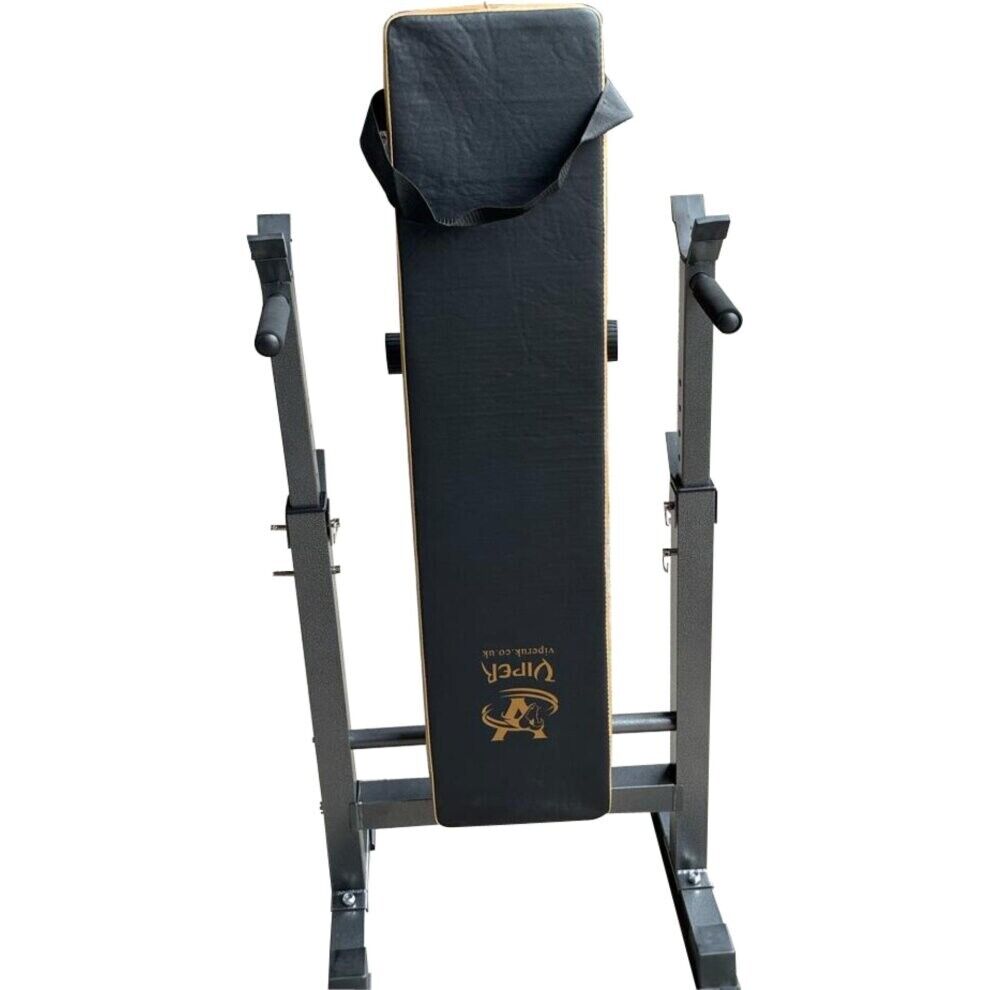 VIPER Weight Lifting Bench Barbell Rack